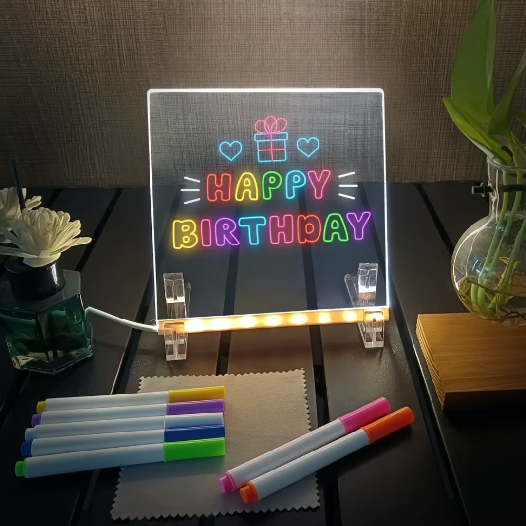🟡 Color Pad MINI – Le Petit Tableau LED à Emporter Partout ✨